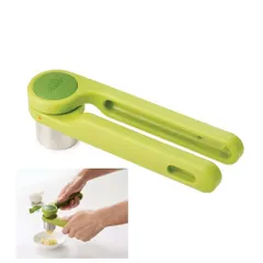 Dụng cụ ép tỏi Joseph Joseph Helix Garlic Press 20102 màu xanh lá