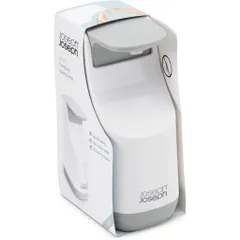 Bình xà phòng Joseph Joseph 70512 Slim Compact Soap Pump màu trắng xám
