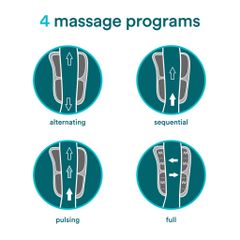 Bao massage khí nén quấn bắp chân HoMedics SR-CMC10H