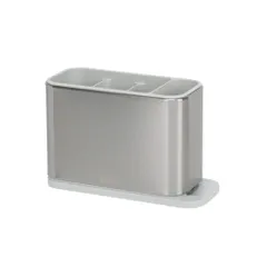 Hộp đựng thìa dĩa Joseph Joseph 851694 Surface Stainless Steel Cutlery Drainer – Light Stone
