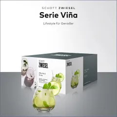 Bộ cốc pha lê 9 món Schott Zwiesel 130015 After Work Drinks Set Vina 590 ml