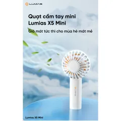 Quạt cầm tay Lumias X5 mini