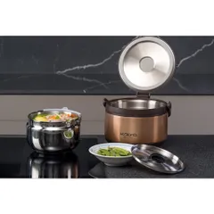 Nồi ủ chân không Kaiyo KTC30Y màu vàng đồng 3L