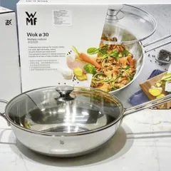 Chảo sâu lòng WMF 30cm có nắp kính