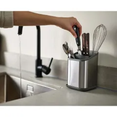 Dụng cụ để dao, thìa, dĩa Duo Steel Cutlery Drainer joseph joseph 851682