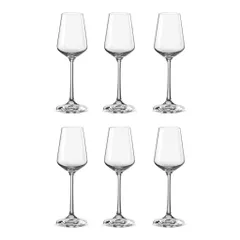 Bộ 6 ly vang Bohemia sandra 350ml