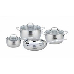 Bộ nồi inox đáy liền Arber AN-lengend