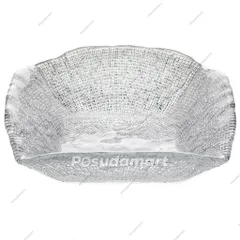 Tô vuông pha lê IVV DIAMANTE 28cm