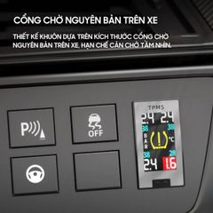 Cảm biến áp suất lốp Lifepro L632T ( cổng chờ Toyota, Mitsubishi )