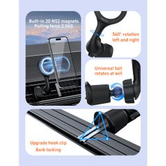 Đế giữ điện thoại nam châm dùng trên xe ô tô RECCI RHO-C42