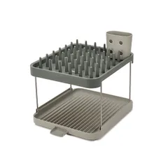 Giá úp bát đĩa 2 tầng Joseph Joseph 85150 Duo 2-Tier Dish Rack - Grey