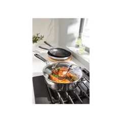CHẢO TEFAL JAMIE OLIVER 25CM CÓ NẮP VUNG