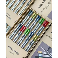 SET 10 ĐÔI ĐŨA INOX CAO CẤP KELLER@ - ĐẲNG CẤP NHÀ HÀNG TẠI GIA