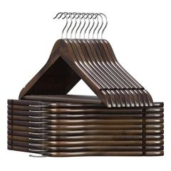 Bộ 20 móc treo đồ bằng gỗ Songmics
