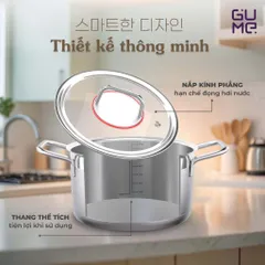 Bộ nồi 4 món inox 304 Jeju GUME GMP-3544
