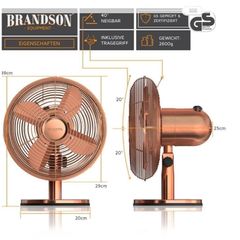 Quạt bàn Brandson Mẫu mới nhất 2023