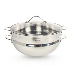 Bộ chảo sâu và xửng hấp Ciwete 32cm SS0105-3PC