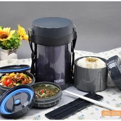 HỘP CƠM GIỮ NHIỆT 3 NGĂN THERMOS JBG-2000 NỘI ĐỊA NHẬT 736710