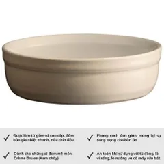 Khuôn Creme Brulee Emile Henry Ø 13 cm Các Màu Sắc là một sản phẩm gốm sứ cao cấp đến từ thương hiệu Emile Henry nổi tiế