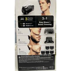 – Hãng sản xuất: Braun – Model: 300BT – Màu sắc: Đen – Loại Pin: Ni-MH – Dung lượng pin: 30 phút – Sạc nhanh: 5 phút – N