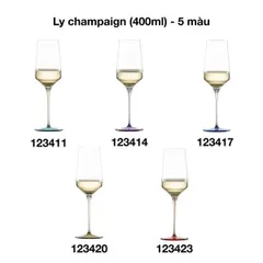 Ly Rượu Champagne Pha Lê Zwiesel Ink 24.9cm 400ml