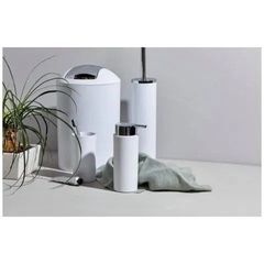 Bộ dụng cụ phòng tắm 4 chi tiết Wenko (thùng tác, đựng bàn chải, cọ toilet, bơm xà phòng)