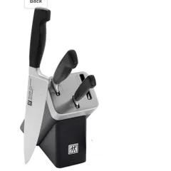 BỘ DAO ZWILING VIER STERNE FOUR STAR TỰ MÀI SET 4 ĐỐC MÀU ĐEN