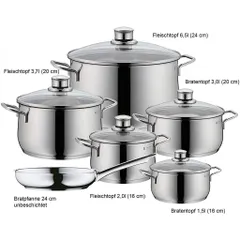 Bộ nồi WMF Diadem Plus 6 món 736908