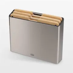 Bộ 3 thớt Joseph Joseph Folio Steel Bamboo 60229