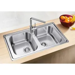 CHẬU RỬA BÁT INOX BLANCO DINAS 8 CHROME 237379