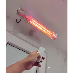 Đèn sưởi nhà tắm hồng ngoại Heizen HE-ITR có điều khiển từ xa, 2000W