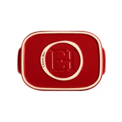 Hộp Đựng Phô Mai Có Nắp Emile Henry EH348760 30.5 x 20.5 x 11cm Màu Đỏ Burgundy