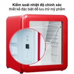 TỦ LẠNH MINI HCK - 48L màu đỏ