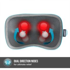 Gối massage shiatsu 3D cao cấp công nghệ GEL – Pin sạc HoMedics GST-550HRC-EU