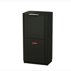 Thùng rác 2 ngăn Joseph Joseph 30106 Totem Max 60L màu đen carbon