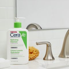 Sữa Rửa Mặt Cerave 473ML - Làm Sạch Sâu Cho Da Thường và Da Khô, Dưỡng Ẩm Tối Ưu với Hyaluronic Acid và Ceramide