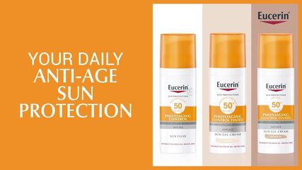 Eucerin Kem Chống Nắng Ngừa Lão Hóa Bảo Vệ Da Trước Tác Hại Tia UV Sun Fluid Photoaging Control SPF50+ 50ml