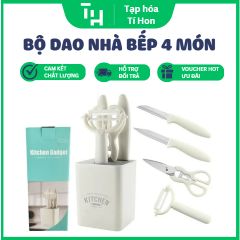 Bộ dao nhà bếp 4 món Kitchen (TH293)