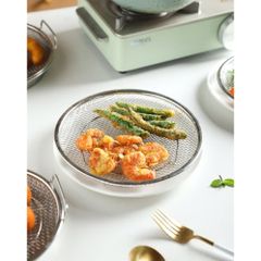 Set Khay Kèm Vỉ Lưới Lọc Dầu (TH299)