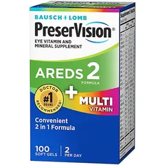 VIÊN UỐNG BỔ MẮT PRESERVISION AREDS 2 .100 vien.hàng Mỹ