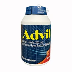 Thực phẩm chức năng vien giảm đau hạ sốt Advil 360 viên Ibuprofen 200mg của Mỹ