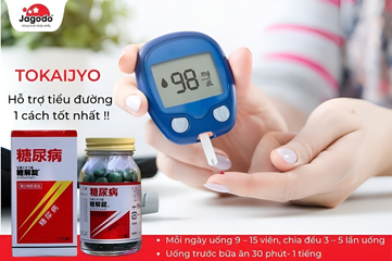 Viên Uống Hỗ Trợ Tiểu Đường Tokaijyo Nhật Bản 170 Viên - Giúp Duy Trì Đường Huyết Ổn Định, Cải Thiện Sức Khỏe 737280