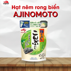 Hạt Nêm Rong Biển Ajinomoto Nhật Bản - 7 Gói X 8g - Gia Vị Tự Nhiên Ngon Ngọt Dùng Cho Trẻ Em 