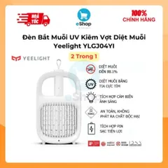 Đèn Bắt Muỗi UV Kiêm Vợt Diệt Muỗi Yeelight YLGJ04YI - Thiết Kế 2 Trong 1 Chế Độ Tự Động