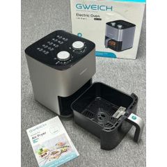 Nồi Chiên Không Dầu Gweich GMA-45M01 Dung Tích 4.5L - Chiên Hấp Đa Năng 2 Trong 1 Nấu Nướng Kiểu Mỹ