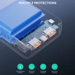 Pin Sạc Dự Phòng Aukey 20.000mAh PB-N93 Sạc Nhanh 22.5W QC 3.0/ PD