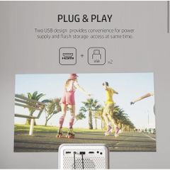 Máy Chiếu HP Projector CC200 Full HD 1080p Loa Stereo Tích Hợp, Công nghệ Eye Care