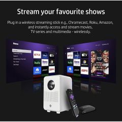 Máy Chiếu HP Projector CC200 Full HD 1080p Loa Stereo Tích Hợp, Công nghệ Eye Care