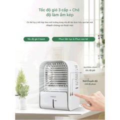 Quạt Tích Điện Phun Sương Youpin MIIIW LJQ-122 - Pin 4000mAh