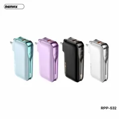 Củ Sạc Kiêm Pin Dự Phòng Remax RPP-532 Dung Lượng 10.000mAh Sạc Nhanh 22.5W PD
